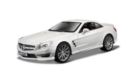 Mercedes-Benz SL 65 AMG Hardtop 1:24 metal white