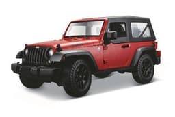 Maisto 2014 Jeep Wrangler 1:18 red
