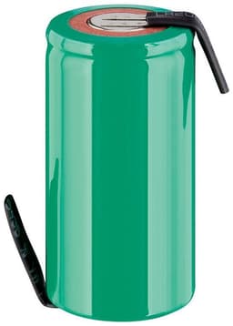 Goobay Sub-C, 1500 mAh, Lödsvansen (Z) laddningsbart batteri, 1 st. of