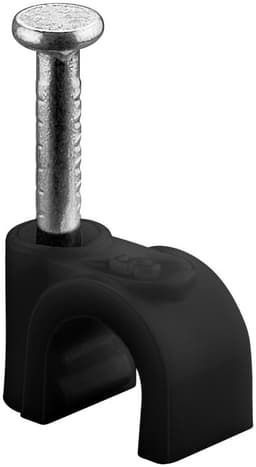 Goobay Kabelklämma 5 mm, svart