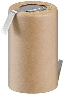 Goobay 4/5 Sub-C, 2000 mAh, Lödsvansen (Z) laddningsbart batteri, 1 st