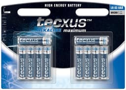 Tecxus LR03/AAA (Micro) batteri, 10 st. blister