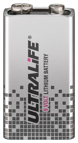 Ultralife 6F22 /9 V Block((U9VL-J-P) batteri, 1 st. blister