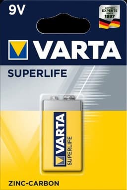 Varta 6F22/9V-blokk (2022)