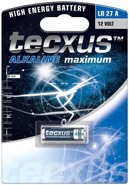 Tecxus LR27/A27 batteri, 1 st. blister