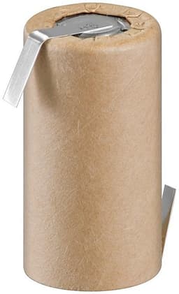 Goobay Sub-C, 1500 mAh, Lodde hale (Z) genopladeligt batteri, 1 stk. upakket