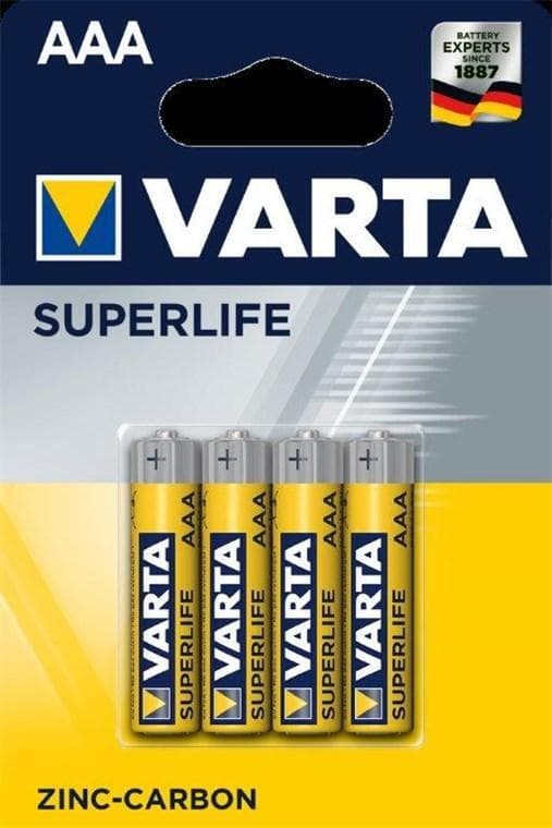 Varta R03/AAA (Micro) (2003) batteri, 4 st. blister