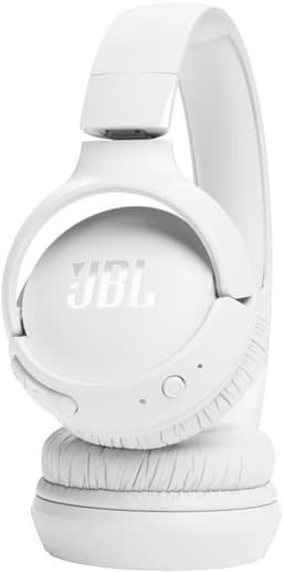 JBL Tune 525BT trådlösa on-ear hörlurar (vit)