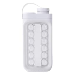2 i 1 Ice Ball Maker flaska Rund Is form isbitar tiktok-succen