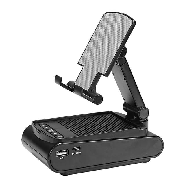 Mobiltelefonholder Bluetooth høyttaler Sammenleggbar bærbar