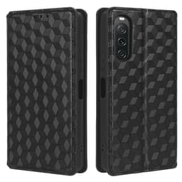 Rhombus Pung Taske til Sony Xperia 10 V - Sort