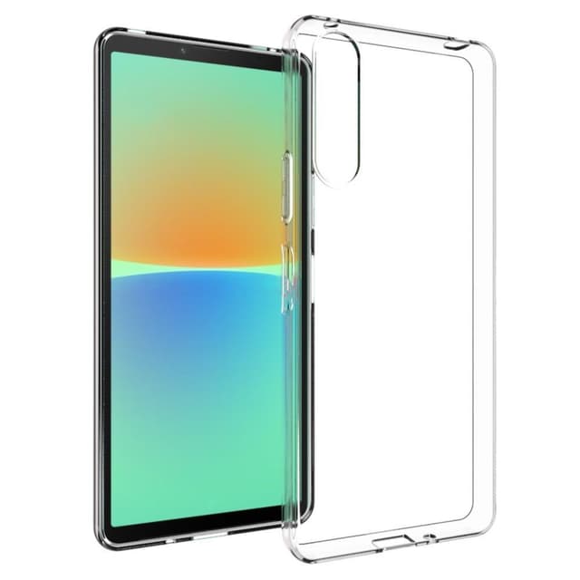 För Sony Xperia 10 V Soft Slim TPU Fodral Skal Transparent