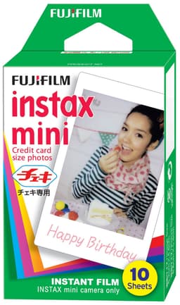 Fujifilm color instant film til Instax mini - 10 stk