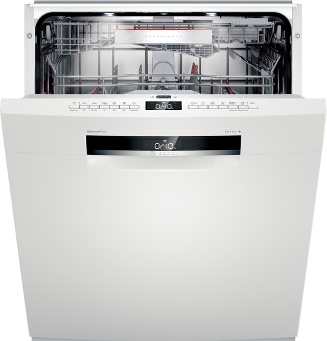 Bosch Serie 6 opvaskemaskine SMU6ZDW76S (hvid)