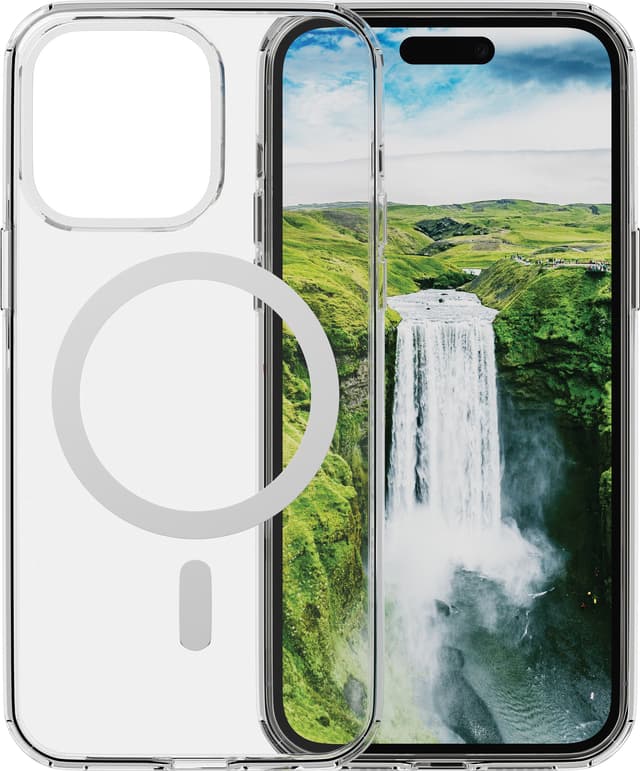 Dbramante1928 Iceland Ultra D3O MagSafe iPhone 15 Pro Max skal (genomskinligt)