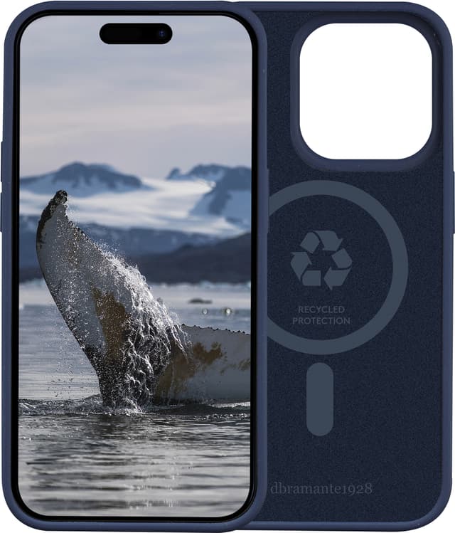 Dbramante1928 Monaco iPhone 15 Pro Max-cover (blå)