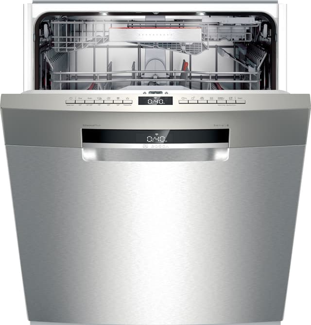 Bosch Serie 6 oppvaskmaskin SMU6ZDI76S (rustfritt stål)