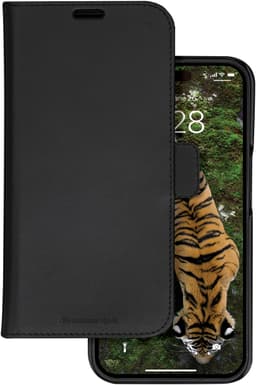 Dbramante1928 Lynge iPhone 17e/16e/15/14/13 lompakkokotelo (musta)