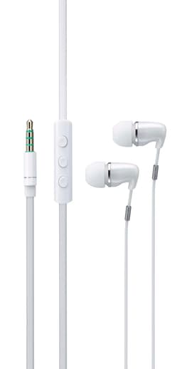 Goji Plugs Premium in-ear hodetelefoner til iOS (hvit)