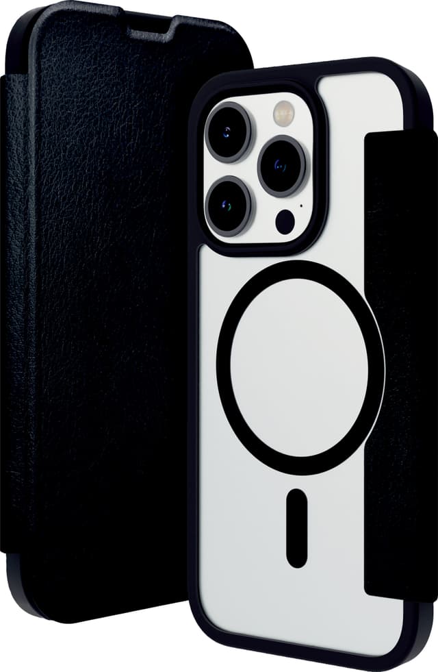 Dbramante1928 Helsinki MagSafe iPhone 15 Pro Max lommebokdeksel (sort)