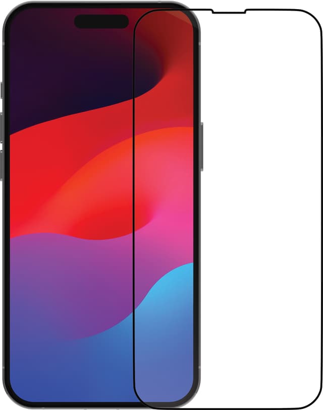 Dbramante1928 Eco-Shield iPhone 15 Pro Max skärmskydd (svart)