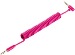 Goji 3.5mm kierrekaapeli 1 m (pinkki)