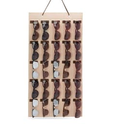Væghængt brille opbevaring Beige 70x40 cm