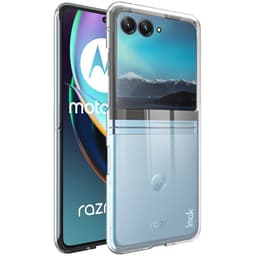 IMAK Motorola Razr 40 Ultra 5G Crystal Case II Pro 2-delt Cover - Gennemsigtig