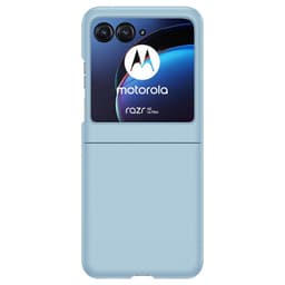 SKALO Motorola Razr 40 Ultra 5G Ultratynd Skin-touch Fold Cover - Turkis