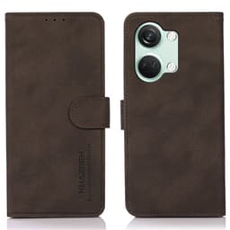 SKALO OnePlus Nord 3 5G / Ace 2V KHAZNEH Pungetui i PU-læder - Brun