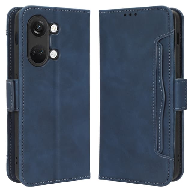 SKALO OnePlus Nord 3 5G / Ace 2V 6-FACK Plånboksfodral - Blå