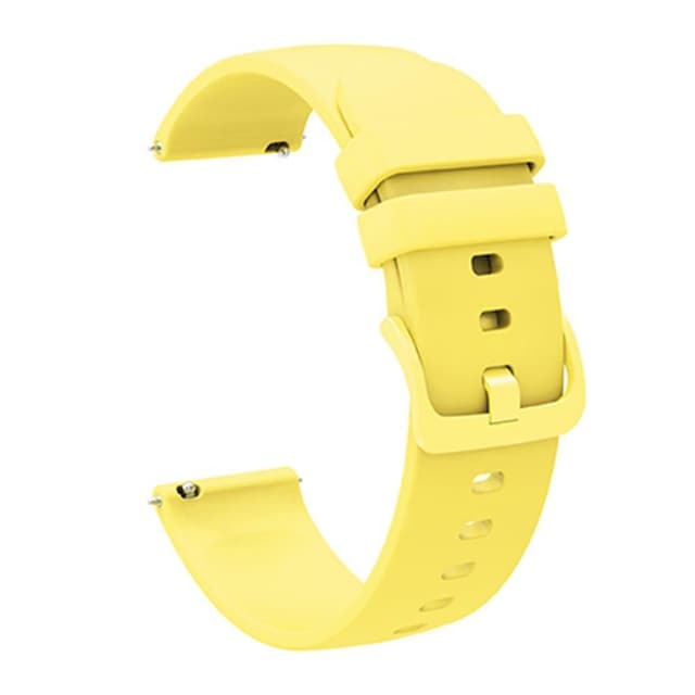 SKALO Silikoniranneke Amazfit GTR 4 - Keltainen