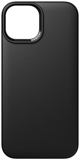 Nudient Thin iPhone 15 skal (svart)