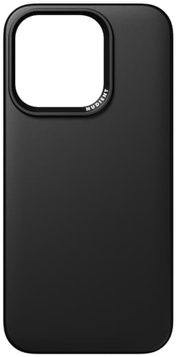 Nudient Thin iPhone 15 Pro deksel (sort)