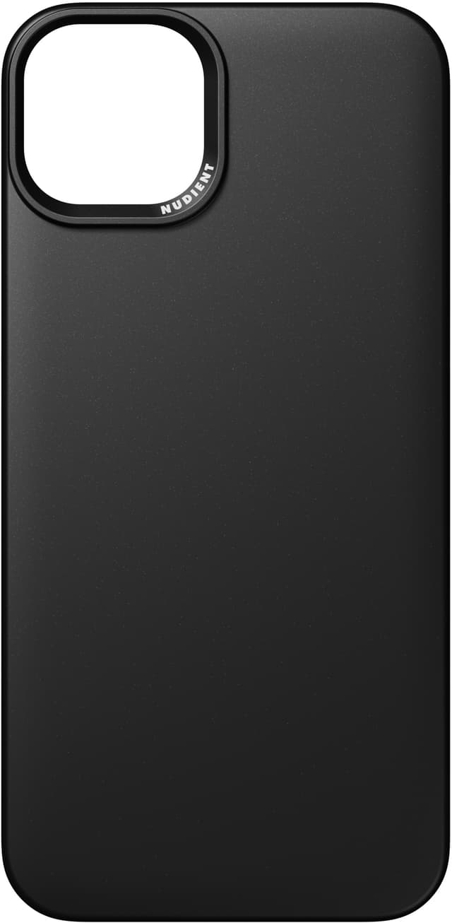 Nudient Thin iPhone 15 Plus skal (svart)
