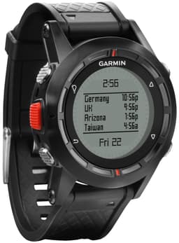 Garmin Fenix GPS-klokke (sort)