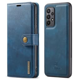 DG MING Samsung A23 5G 2-i-1 Magnet Plånboksfodral - Blå