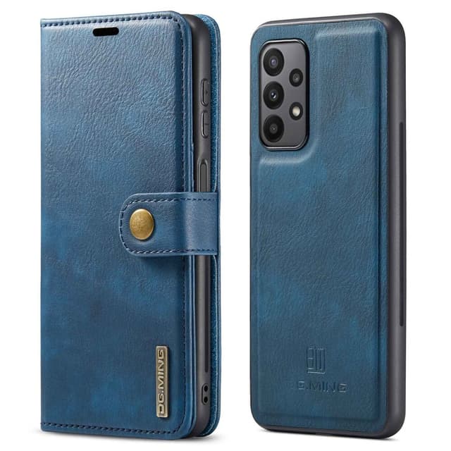 DG MING Samsung A23 5G 2-i-1 Magnet Plånboksfodral - Blå
