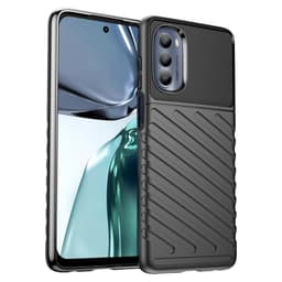 SKALO Motorola Moto G62 5G Armor Thunder Suojakuori - Musta