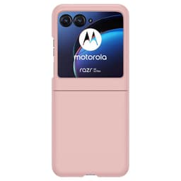 SKALO Motorola Razr 40 Ultra 5G Ultrathin Skin-touch Fold Suojakuori - Pinkki