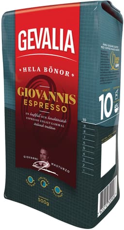 Gevalia Giovannis Espresso kaffebønner