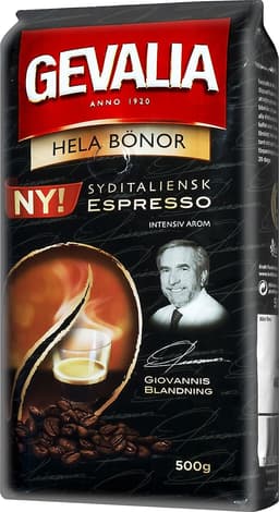 Gevalia Syditaliensk Espresso Kaffebønner