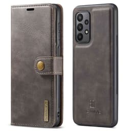 DG MING Samsung A23 5G 2-i-1 Magnet Pungetui - Grå