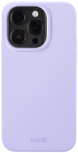 Holdit silikonskal till iPhone 15 Pro (lila)