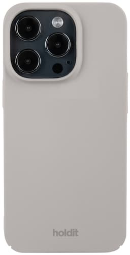 Holdit Slim Case iPhone 15 Pro deksel (grå)
