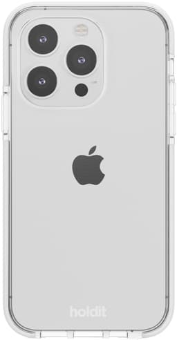 Holdit Seethru iPhone 15 Pro-etui (hvid)
