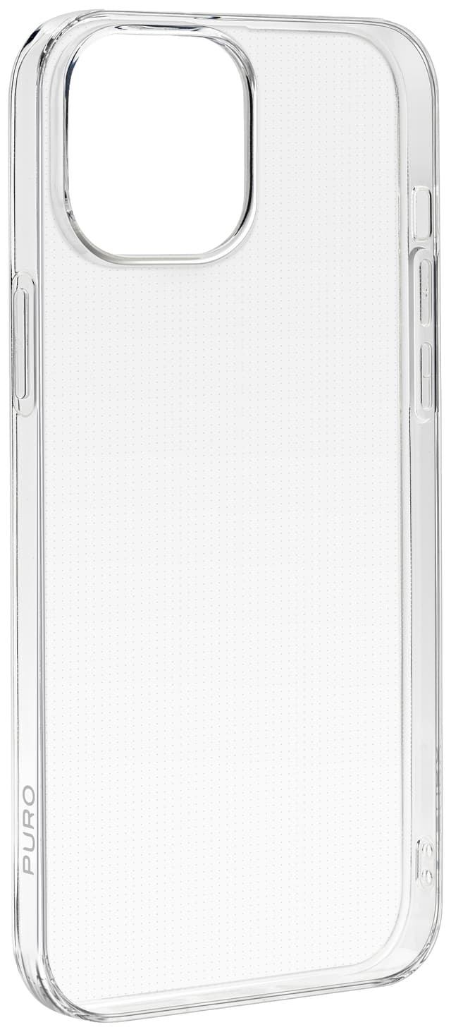 Puro 0.3 Nude iPhone 15 suojakuori (läpinäkyvä)