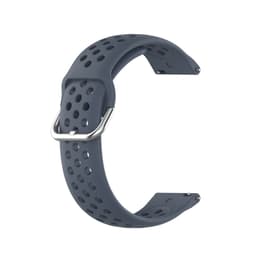 Ensfarvet sportsarmbåndsurrem til Samsung Galaxy Watch 22mm Grå