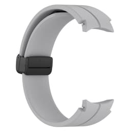 Silikone urrem 20 mm til Samsung Galaxy Watch 5/4 Lysegrå