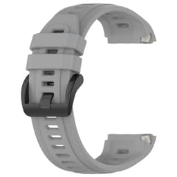 Silikoniranneke Garmin Approach S70:lle 47 mm Harmaa